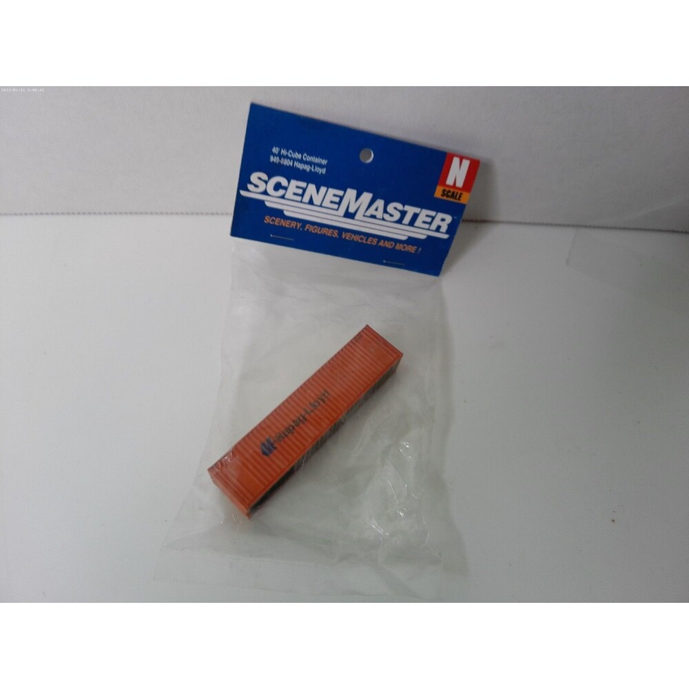 WALTHERS SCENEMASTER N SCALE 40' HC CONTAINER HAPAG-LLOYD 949-8804